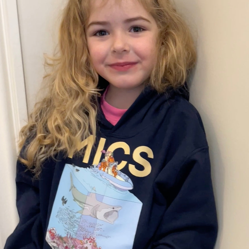 Kids Shark Hoodie
